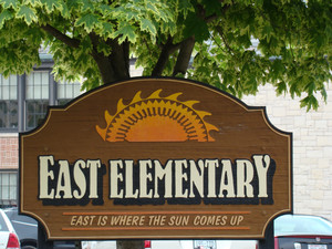 East Elementary Sign