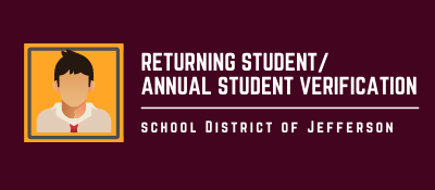Go to Returning Student/Annual Student Verification